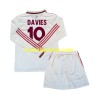 Camiseta Bayern de Múnich Davies 19 Niño Tercera Equipación 2024/2025 Manga Larga